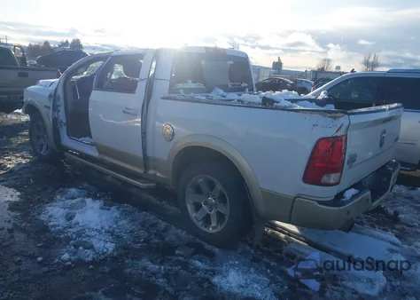 2012 Ram 1500 Laramie Longhorn Edition z USA, uszkodzony, nr VIN 1C6RD7PT4CS134658